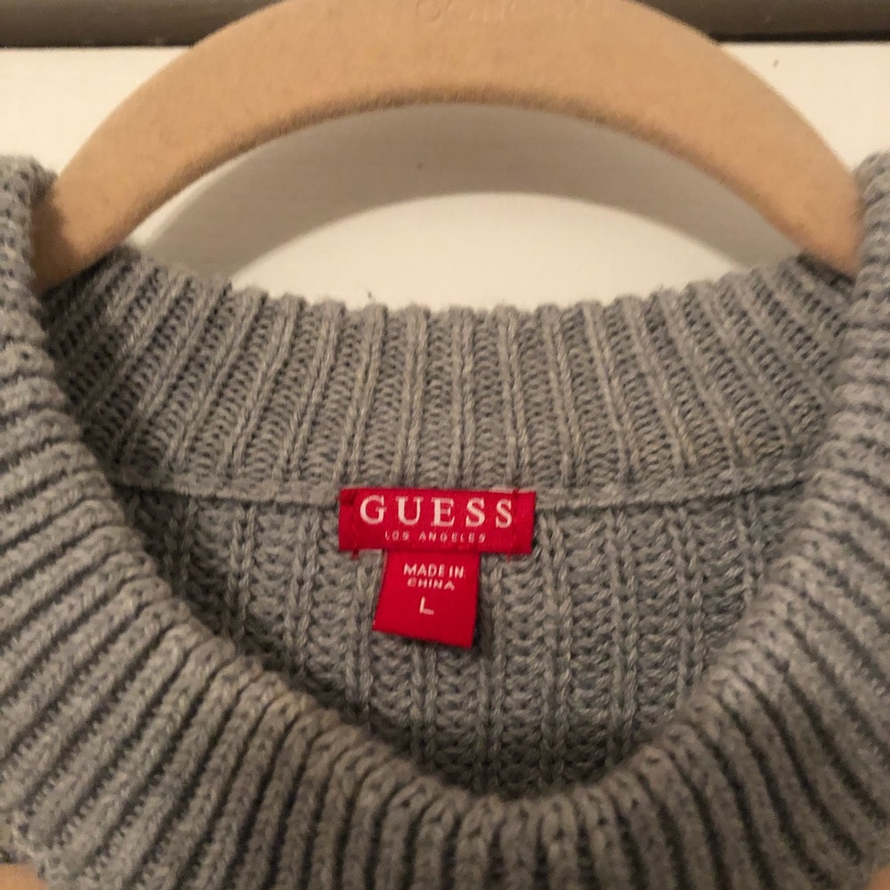 *WORN ONCE* Guess Gray Sweater